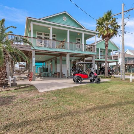 Steps To Beach Golf Cart About Time Beach Retreat Bolivar Peninsula 外观 照片