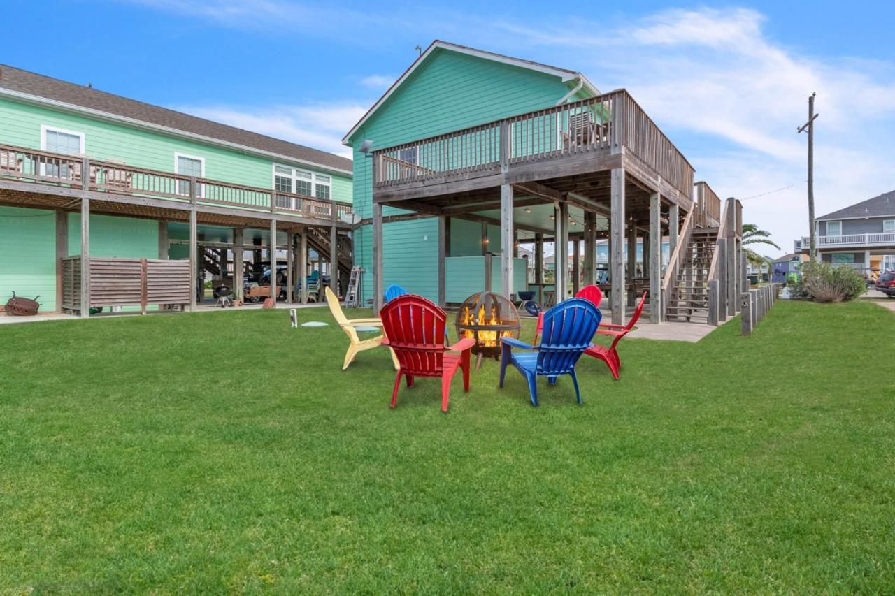 Steps To Beach Golf Cart About Time Beach Retreat Bolivar Peninsula 外观 照片